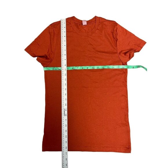 Alternative Women’s T-Shirt Plain Tees - Size XS Color Orange (C12) NWOT - Picture 4 of 4